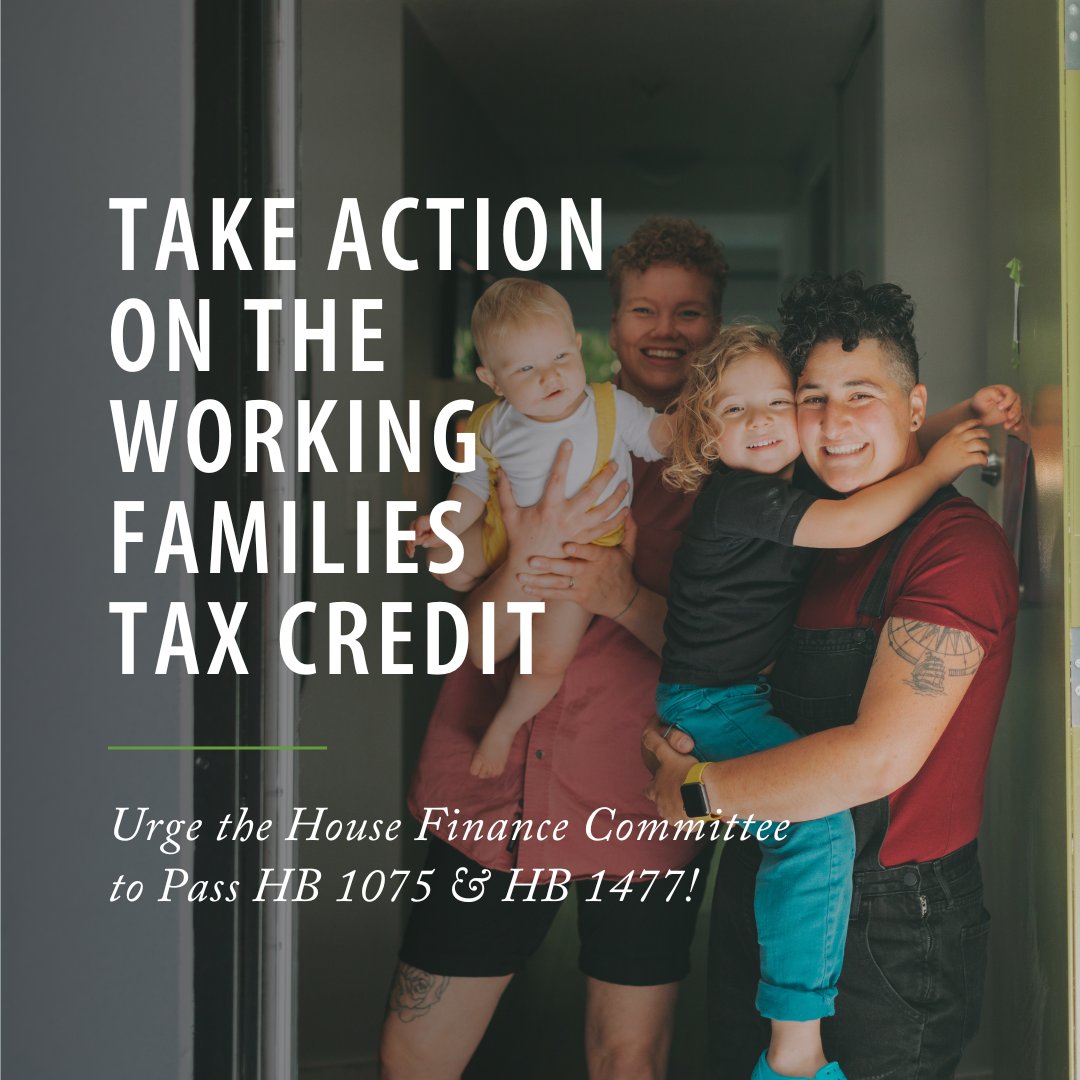 Call for action to support a first-of-its-kind policy that will put millions of dollars back into the pockets of working Washington families. Urge the House Finance Committee to Pass HB 1075 & HB 1477 now: action.momsrising.org/sign/house_fin…