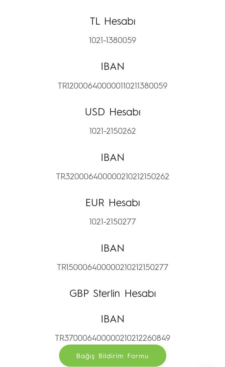 TURKEY NEEDS YOUR HELP! HOW TO HELP TURKEY? you can donate to our country using the official accounts written below. remember that 1$ and 1€ are equal to 20₺ so even the smallest donation you make will help us a lot.

ahbap.org/haber