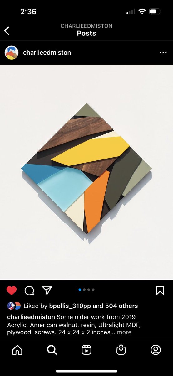 <a href="/eli_schein/">Eli Scheinman</a> <a href="/proof_xyz/">PROOF</a> <a href="/grails/">Grails (🥃,🏆)</a> Bring the LA native <a href="/charlieedmiston/">Charlie Edmiston</a> into the blockchain game! Amazing stuff, buildings, basketball courts, on the wall, and rumor is he may be dabbling in digital 🤞