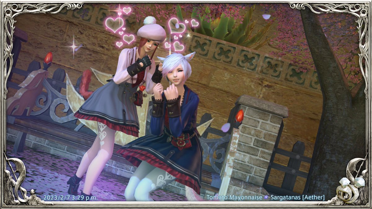 Weimuuu's tweet photo. @FF_XIV_EN Character Name: Tomato Mayonnaise 
World: Sargatanas [Aether]
Prize: Modern Aesthetics - Strife
#FFXIV #FFXIVSweepstakes @FF_XIV_EN https://t.co/9OCycx41cc