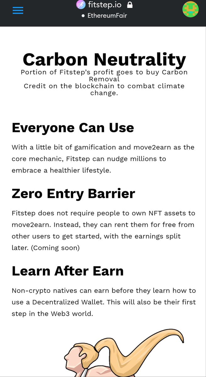 DanielMacek10's tweet photo. 5. @Fitstep_ETHF #Walk to #Earn. ? Are you #athlete or you wanna be #fit? And wanna earn some #crypto ? You eyes are on right way.
#Fitstep its for you right here :)
Try our https://t.co/q9IfOSynEy / $FST https://t.co/S8vdgzeXVX