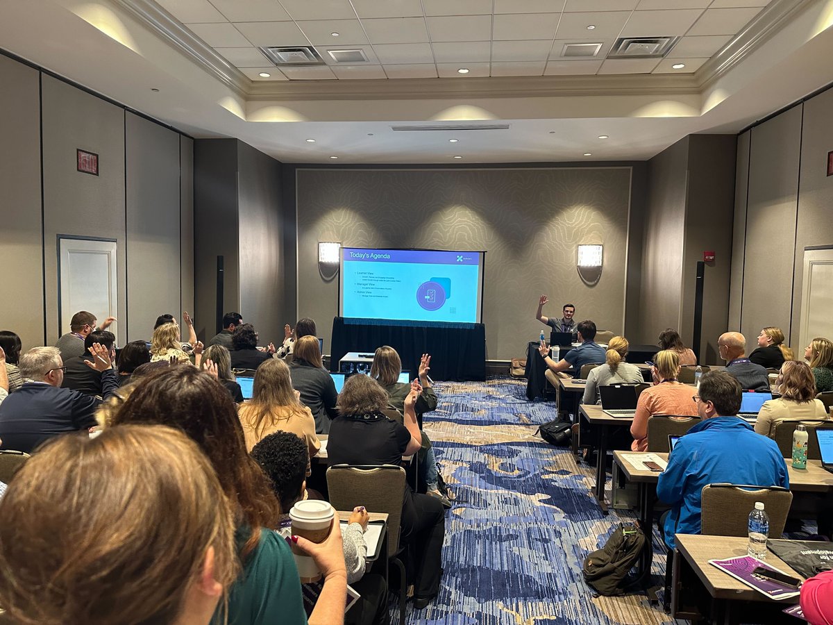 We had a great demo session earlier this today while at ATD Tech Knowledge! #TK23