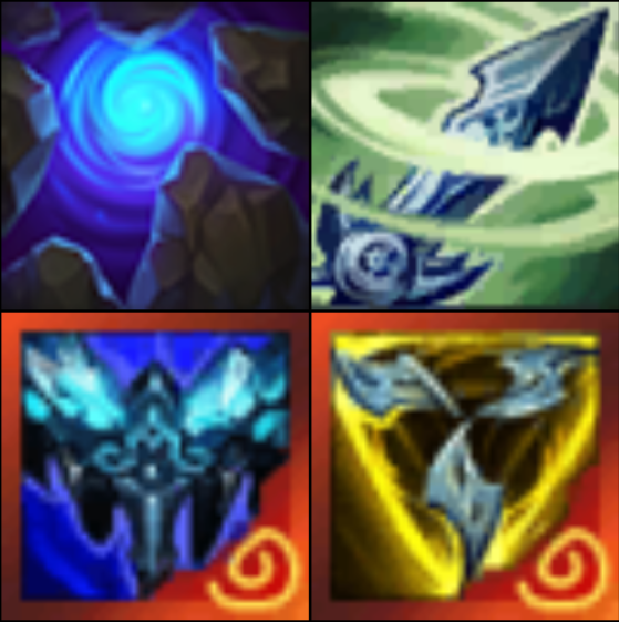 Umibiki's tweet photo. @Mortdog Blue Buff // Zephyr

Ornn Edition:
Eternal Winter // Infinity Force https://t.co/dBqKgjoJJp