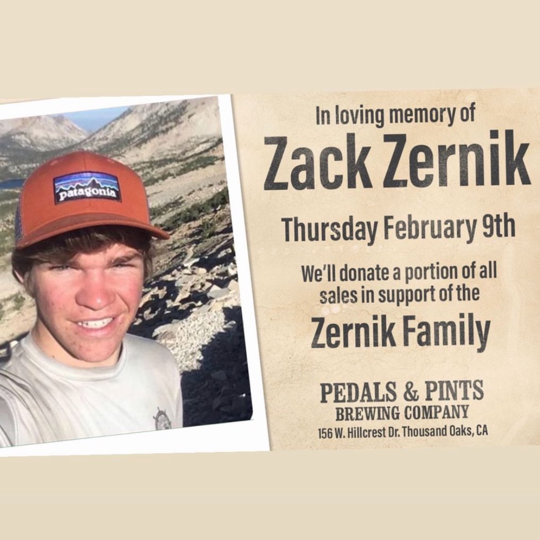 seaira_'s tweet photo. @vcstar Come in to Pedals&amp;Pints Thousand Oaks to help Zack’s family ❤️❤️ https://t.co/SMFRaVUCA6
