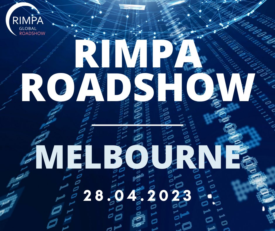 RIMPAGlobal's tweet image. RIMPA Roadshow is coming to Melbourne! Lock in the date and join us as we reconnect on the pertinent topics within our industry today 🙌  ow.ly/gG6N50MLktH

#RIMPAGlobal #RIMPARoadshow #informationmanagement #recordsmanagement