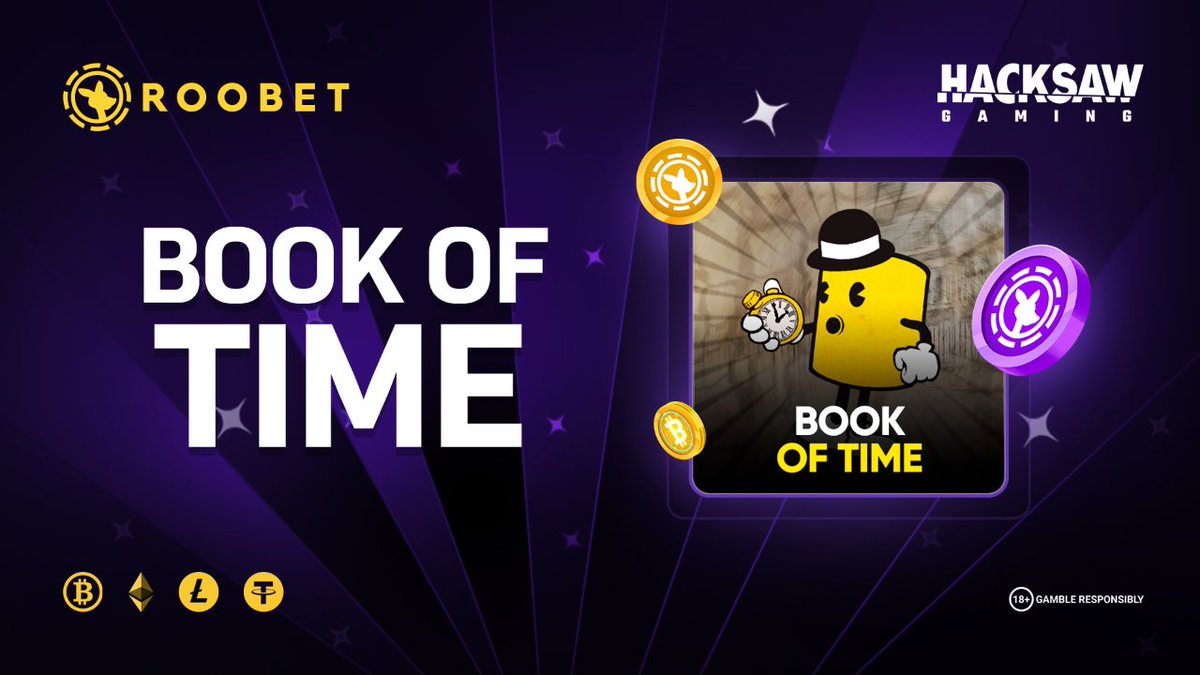 Roobet's tweet photo. Giveaway alert! 

Want to be one of 10 lucky winners to snap up a $20 Bonus Buy on the Book of Time? 👇 

👉Tag a Friend
👉Like, Follow &amp; RT
👉Comment Username

Travel through time with Canny the Can and score wins of up to 10,000x your total bet! 🤑

https://t.co/TmpNXMV8ST https://t.co/FgZS8CPrGy