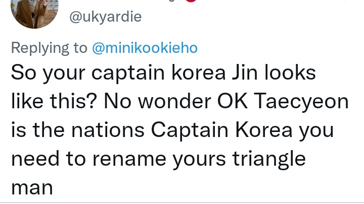 Hop3OnTheStage's tweet photo. Inget waktu artikel ini keluar???''

Fans Taecyeon pada camping pada hate komen gak terima Kalo Seokjin masuk ke Line CAPTAIN KOREA, lebih dari 3 hari 3 malam sampai si idolnya sendiri notice yg lagi rame di media sosial wkkwkwkwkkww. gak salah dong Army maupun Jin stan belain+ https://t.co/ChPHvIETrZ