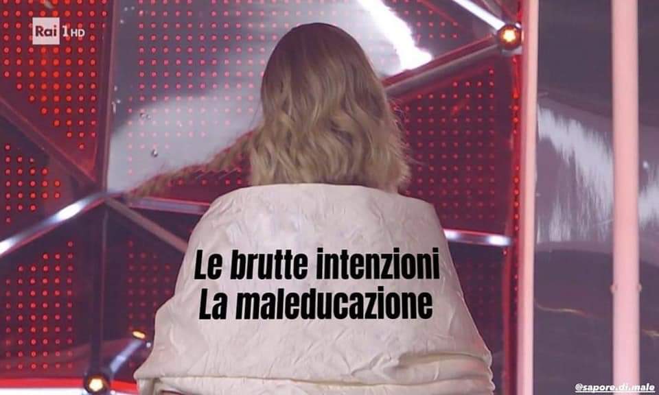 Caro Blanco, ci sta tutto, sei proprio stupido  #Sanremo2023