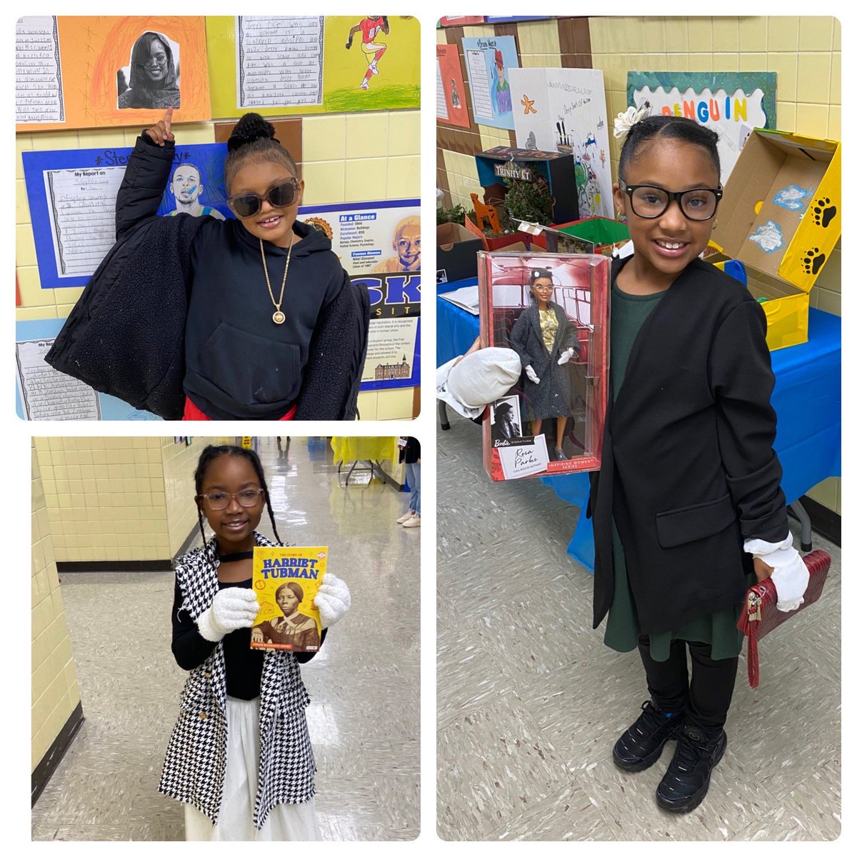 Ms Meehan’s students went all out for “dress like a celebrity day”!