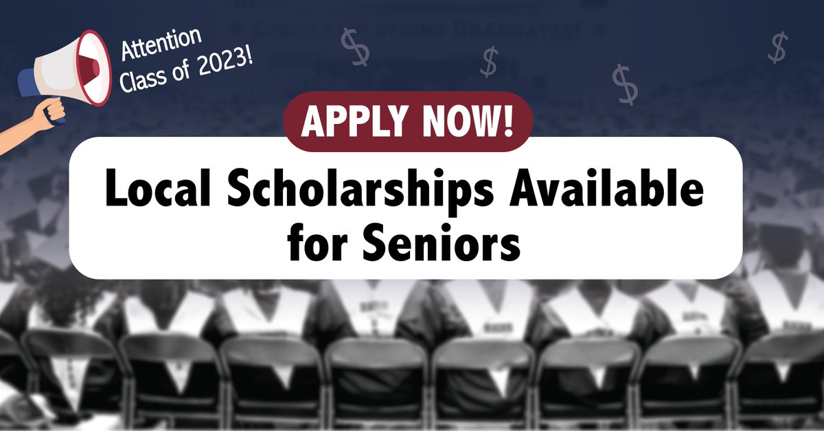Attention Class of 2023! Local scholarships are now available for seniors. Click on the link below and apply before the March 12 deadline.
rockwallisd.com/page/18480