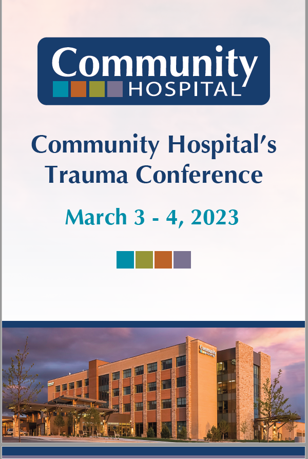 ColoradoTrauma's tweet photo. This just in! The agenda for the  amazing trauma conference hosted by @CommunityHosp
  Trauma Program in beautiful Grand Junction, CO!!!  Register today!  #Trauma #Pediatrics #Surgery #InjuryPrevention #CommunityHospital #GrandJunction #Colorado #EMS #Medicine #Emergency https://t.co/yXSHbffGkj