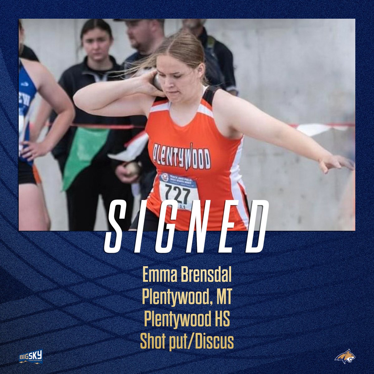 Our throws team just got bigger!

Congrats to Carolyne, Clara and Emma for committing to Montana State!

#GoCatsGo