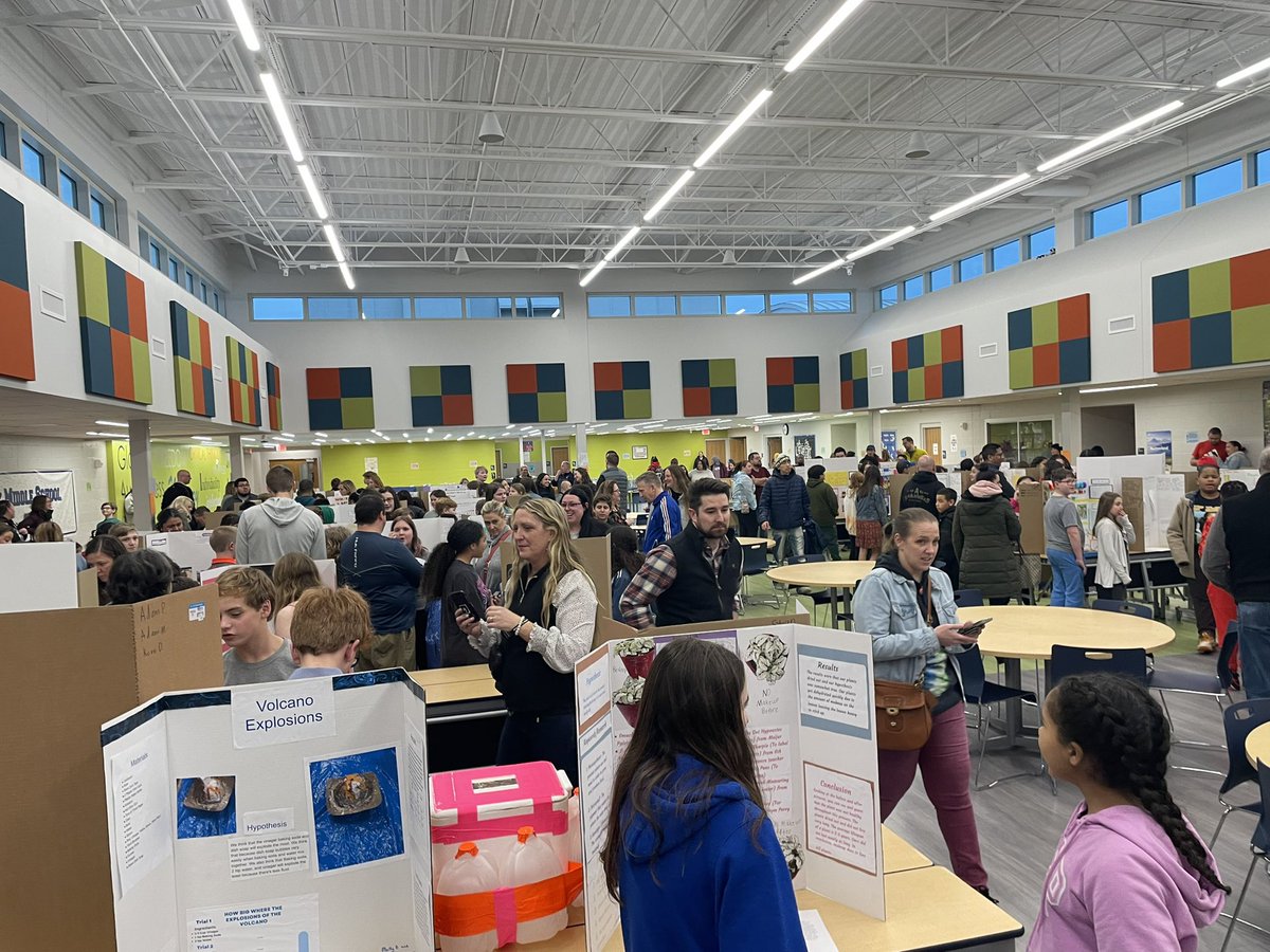 Big night <a href="/PerryMSWolves/">Perry Middle School</a>. It’s the 6th grade Science Fair. The turnout was fantastic -the creativity and presentation skills were impressive.  Thank you 6th grade Teachers Mrs. Hill and Mrs. Ewing.  Love that other teachers are here supporting this event. <a href="/wcsdistrict/">Worthington Schools</a> #ItsWorthIt