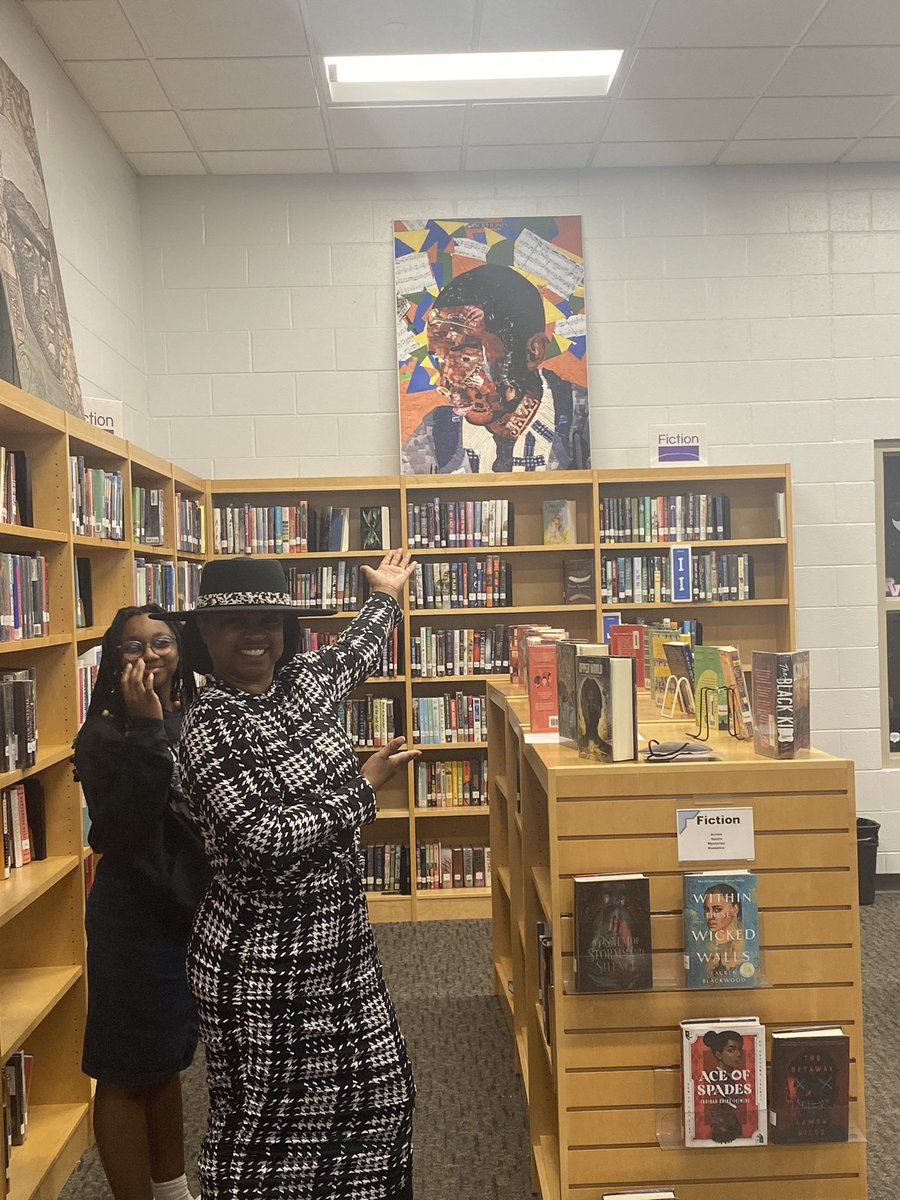 MCulbertson921's tweet photo. Proud @rvhs alumni mom coming out tonight for AVID early college information night with her rising freshmen and was able to see her older son art still on display. #onceablazer @DrBrendaMack @NewsBoss https://t.co/Jm18msXoBP