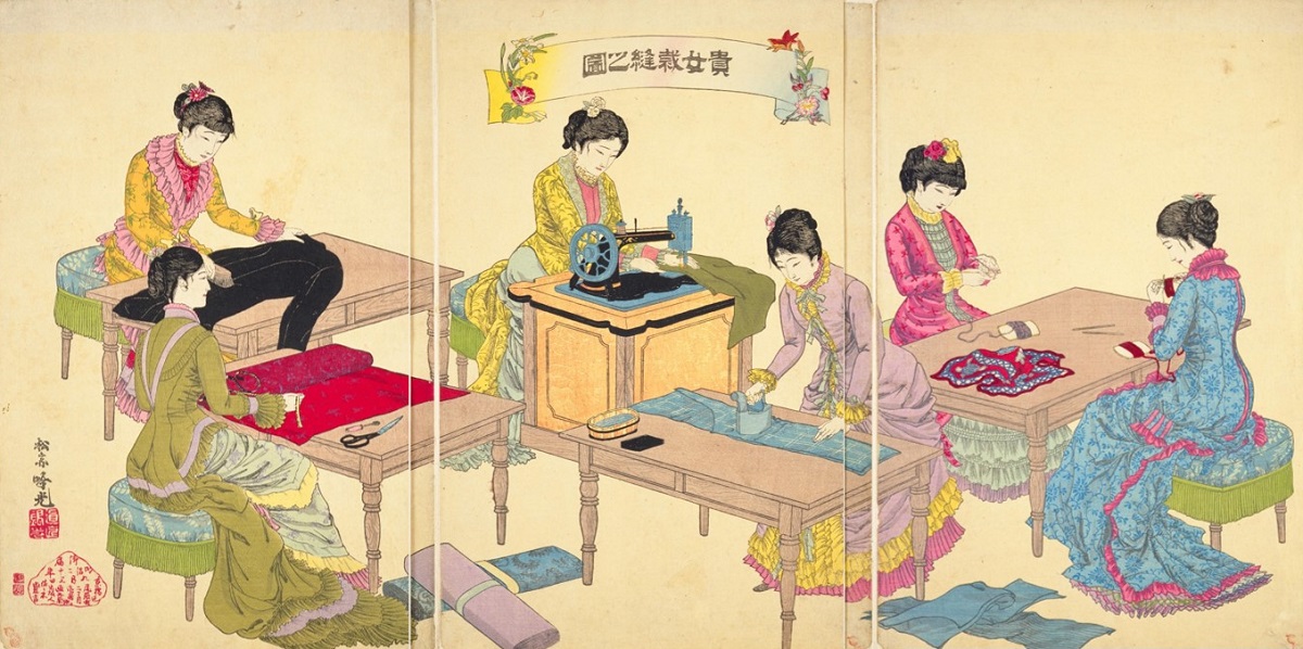 Have you sewed something recently? Hari Kuyo is a ceremony peculiar to Japan where people give thanks to their old or broken sewing needles. #HariKuyo dl.ndl.go.jp/info:ndljp/pid…