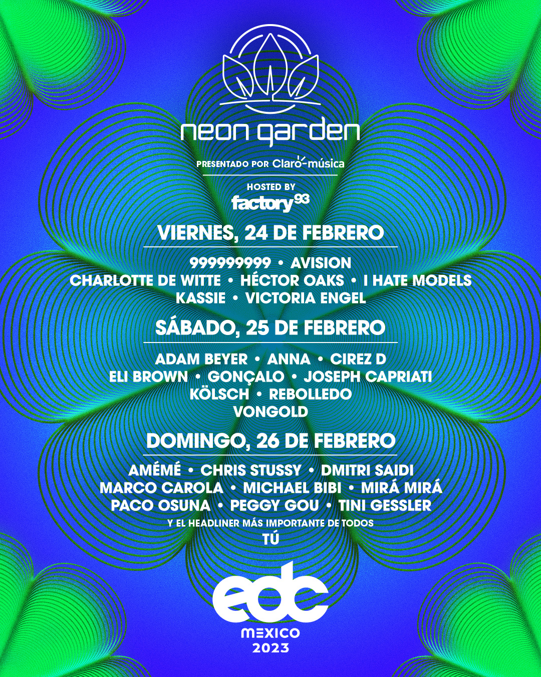 EDC Mexico lineup