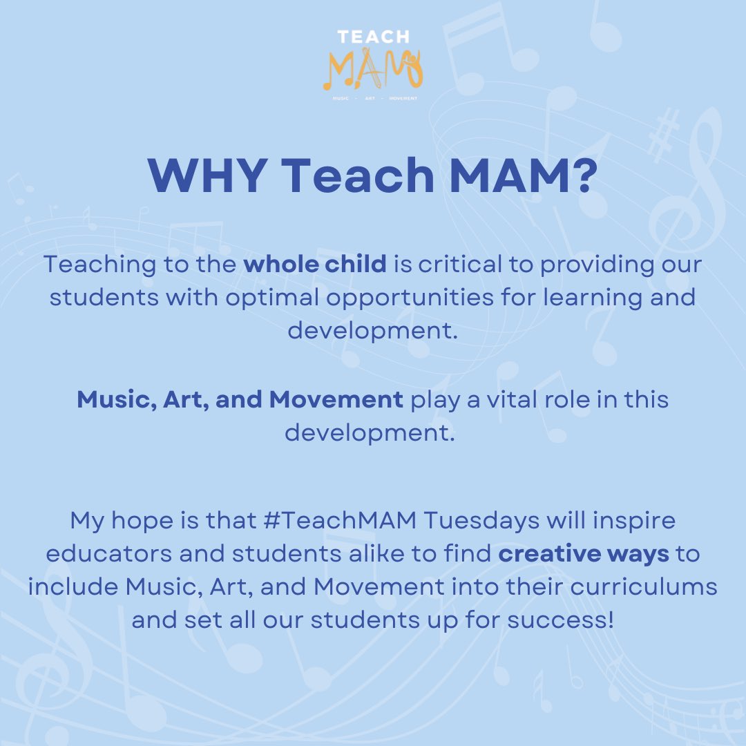 FirstLadyLA2016's tweet photo. #TeachMAM Music Ambassador @AnneliseCassar is excited to share her students’ progress in Music Theatre PE class! These students participate in rigorous musical activities, while growing their strength, endurance, breath support, & dance, making them stronger performing artists. https://t.co/t4GXUiKfUq