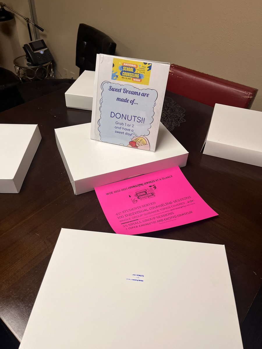 Ryann Campbell (@oooryann) on Twitter photo Day 2 of #Nscw23
Shout out to <a href="/CHISD_WOE/">Waterford Oaks Elementary</a> PTA for the flowers 💐 and cupcakes 🧁 … I treated our lovely teachers with donuts 🍩 today!! Day 2 of #Nscw23
Shout out to <a href="/CHISD_WOE/">Waterford Oaks Elementary</a> PTA for the flowers 💐 and cupcakes 🧁 … I treated our lovely teachers with donuts 🍩 today!!