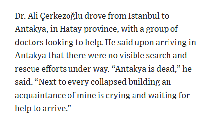 Steve Lookner on Twitter: "Report about Antakya, Turkey (population