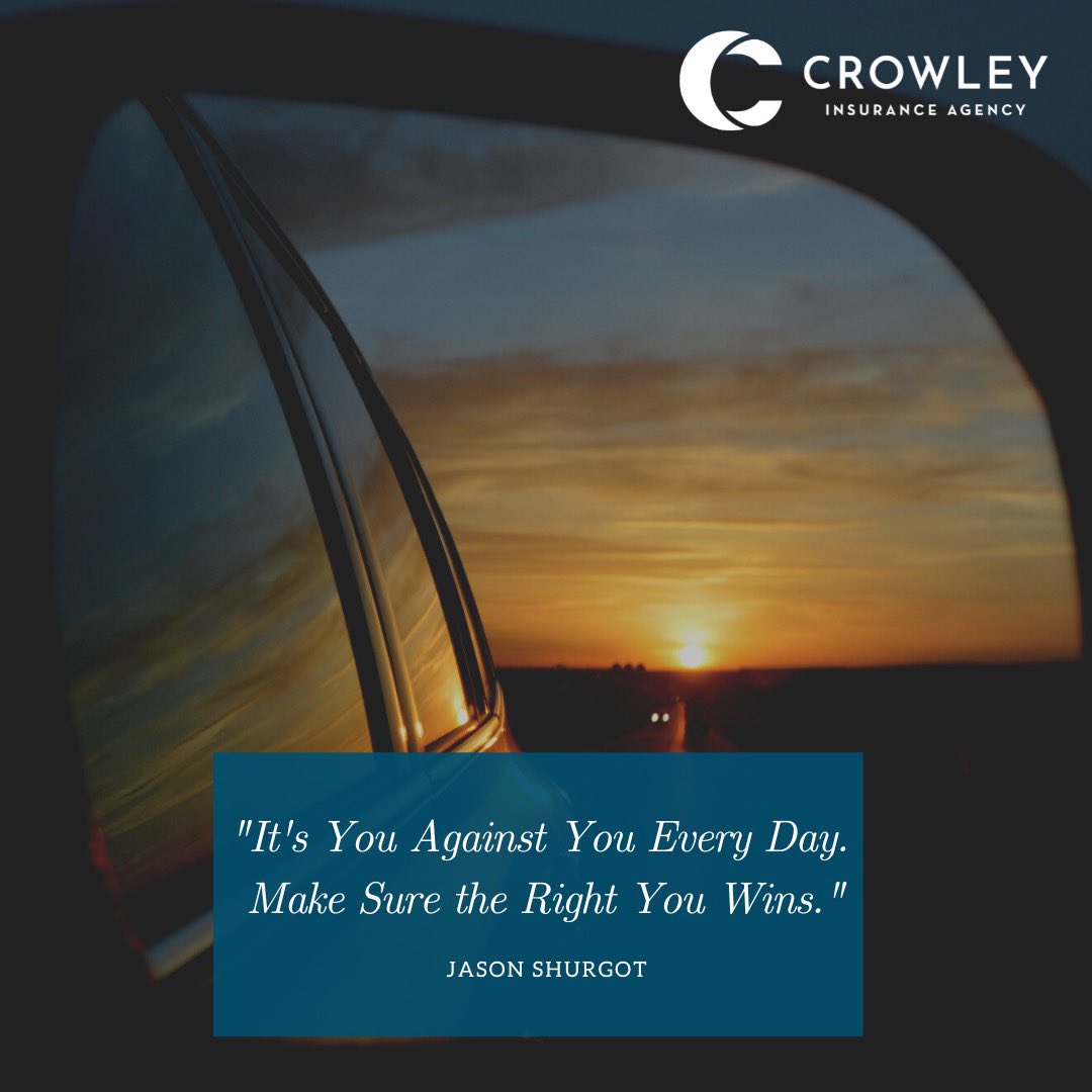 Your competition is only with yourself