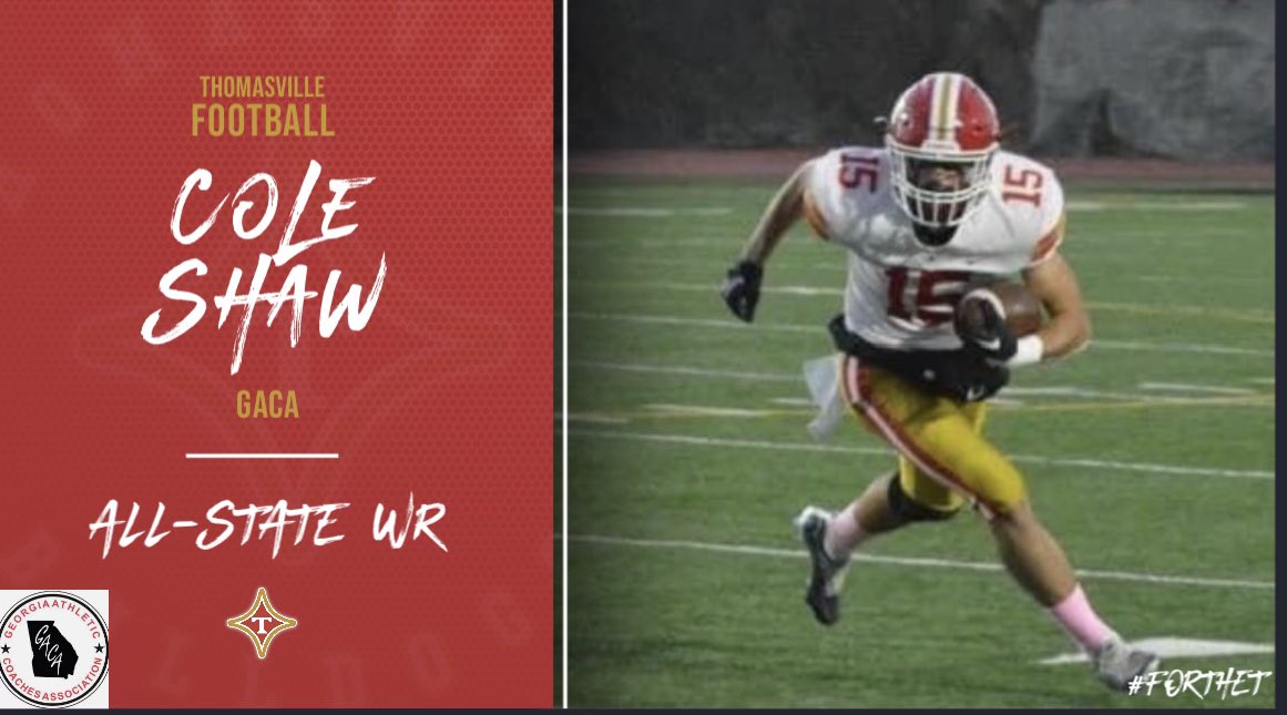 Thomasville Football tweet media