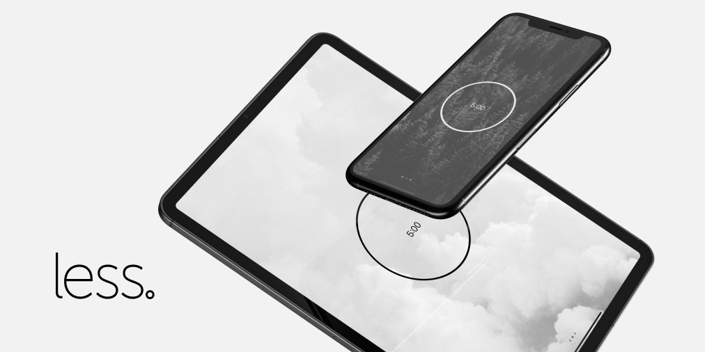 beginwithless's tweet image. Check out our sleek, easy-to-use minimal meditation timer to help you achieve your mindfulness goals. 🧠✨

Download Less for free on iPhone and iPad today! apps.apple.com/us/app/less-me…