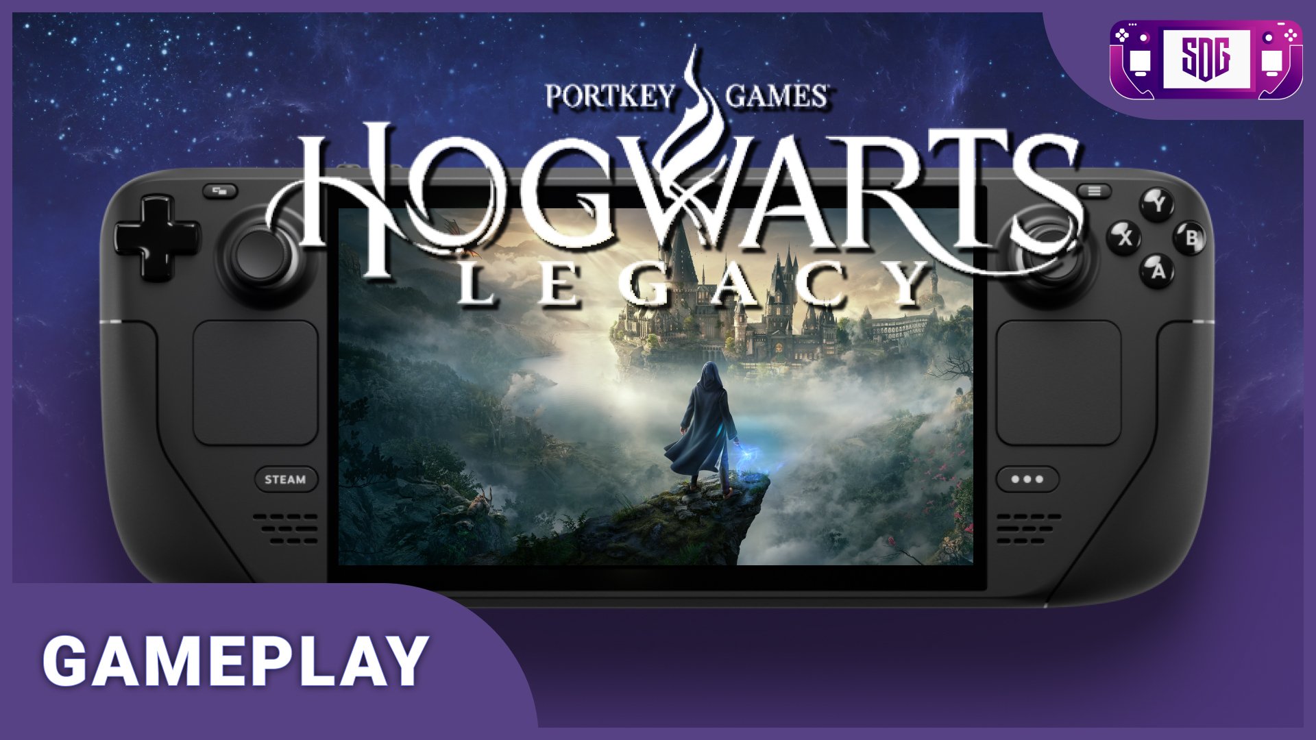 Hogwarts Legacy - Steam Deck gameplay 