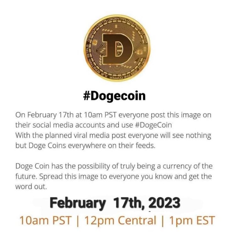 cryptodailyTS's tweet image. #Dogecoin We Can Do It
