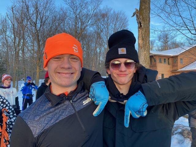 The Spuds Nordic Ski Team competed at day 1 of the Section Championships at <a href="/MaplelagResort/">Maplelag Resort</a>. Congrats to the sprint teams of Abbie Ishaug &amp; Jacki Johnson who finished 2nd &amp; Logan Olson &amp; Jack Kupitz who finished 4th. We compete again tomorrow! Stay tuned for results!