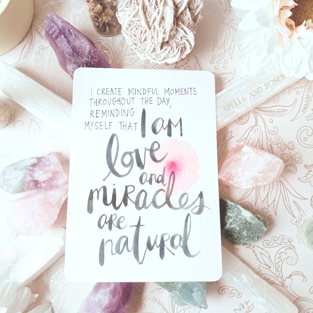 SpellsAndRoses's tweet image. This oracle card message is for anyone who happens to find it. I hope you&apos;re all having a beautiful and miraculous day! 

Deck used: #TheUniversehasyourBack
Find this along with a curated crystal set at: spellsandrosesshop.etsy.com

#oraclereading #oraclecardoftheday