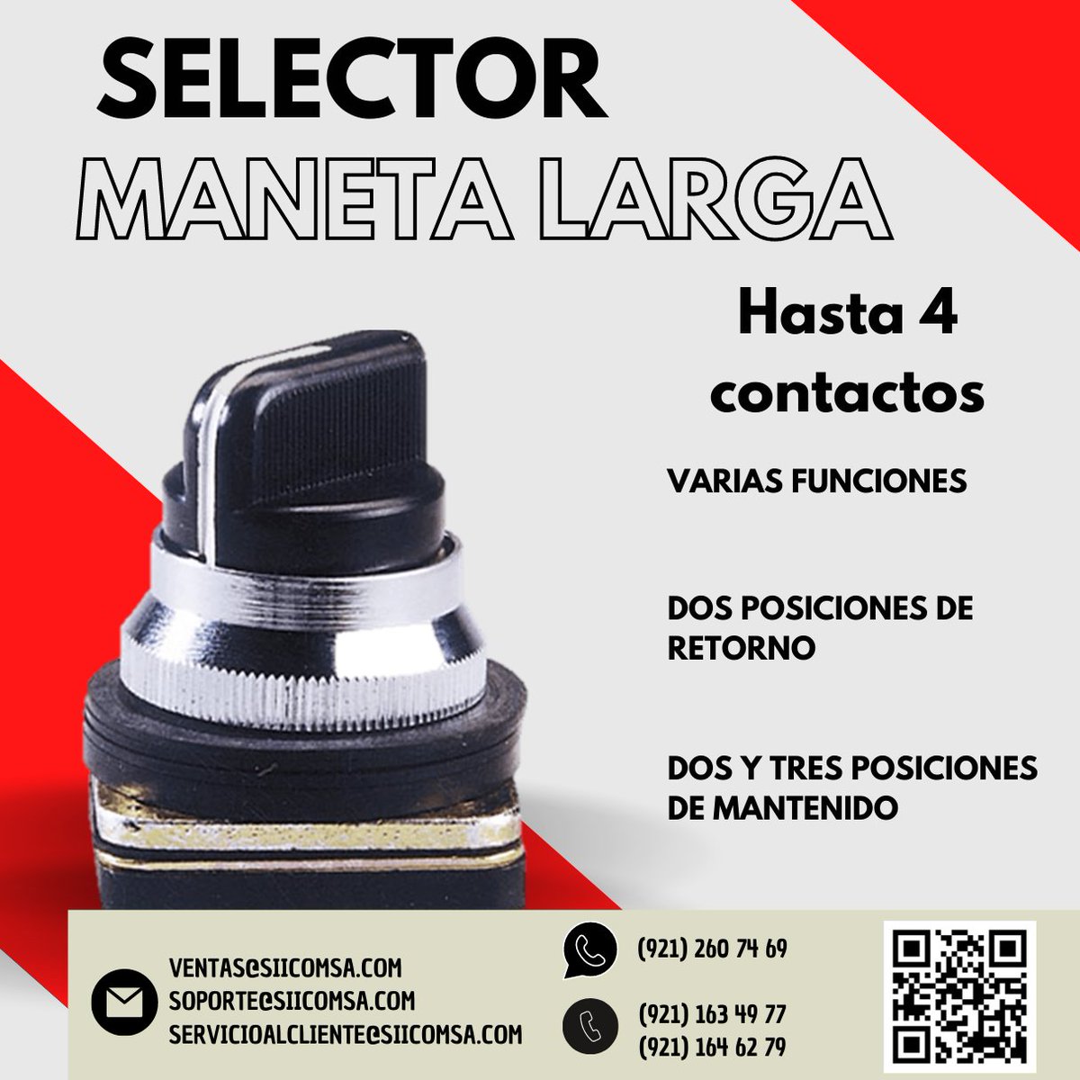 Siicomsa's tweet photo. Contamos con una amplia selección de botones.

Cumplimos con los estándares de calidad para tus proyectos, integraciones, etc.

Informes;
📞 (921) 163 4977 - (921) 164 6279
📧 ventas@siicomsa.com

#altech #BotonesMetalicos #siicomsa https://t.co/pBCAguGqKL
