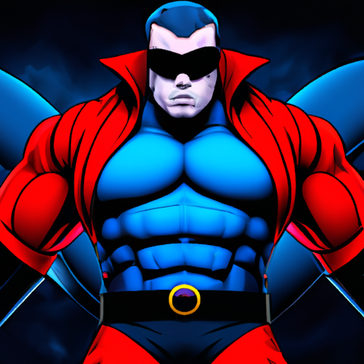 comics_openai's tweet photo. Marvel character: Cyclops (Ultimate) desc (by AI): A towering and powerful figure, Cyclops is a force to be reckoned with. His massive physique and powerful eyes give him an imposing presence, and his unyielding determina... #marvel #marvelapi #dalle2 #dalle #openai #textcurie001 https://t.co/uqjtFQgOD8
