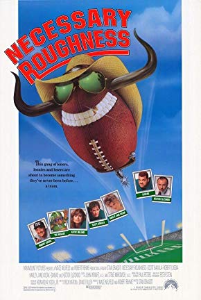 I hope you stay tuned for our halftime extravaganza, as the Texas State marching band does its salute to gun racks and open beverage containers; which is only legal in Texas.

#NecessaryRoughness #moviequotes