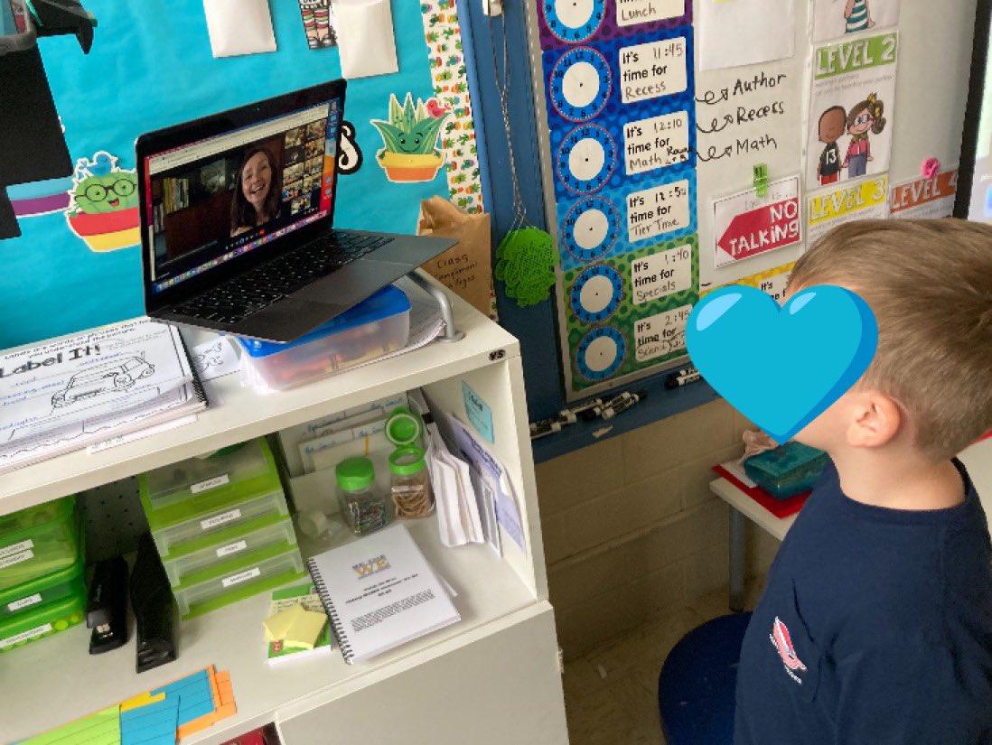 MrsAmaroWE's tweet photo. We loved participating in #WorldReadAloudDay listening to a 5th grade Library Leader read one of her favorites! We also learned about The Great Stink from @ColleenPaeff and students were able to ask her questions! Thank you @brawninthebooks for organizing! @WoodridgeElem @AHISD https://t.co/AOvlITM4SF