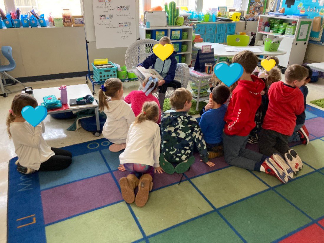 MrsAmaroWE's tweet photo. We loved participating in #WorldReadAloudDay listening to a 5th grade Library Leader read one of her favorites! We also learned about The Great Stink from @ColleenPaeff and students were able to ask her questions! Thank you @brawninthebooks for organizing! @WoodridgeElem @AHISD https://t.co/AOvlITM4SF
