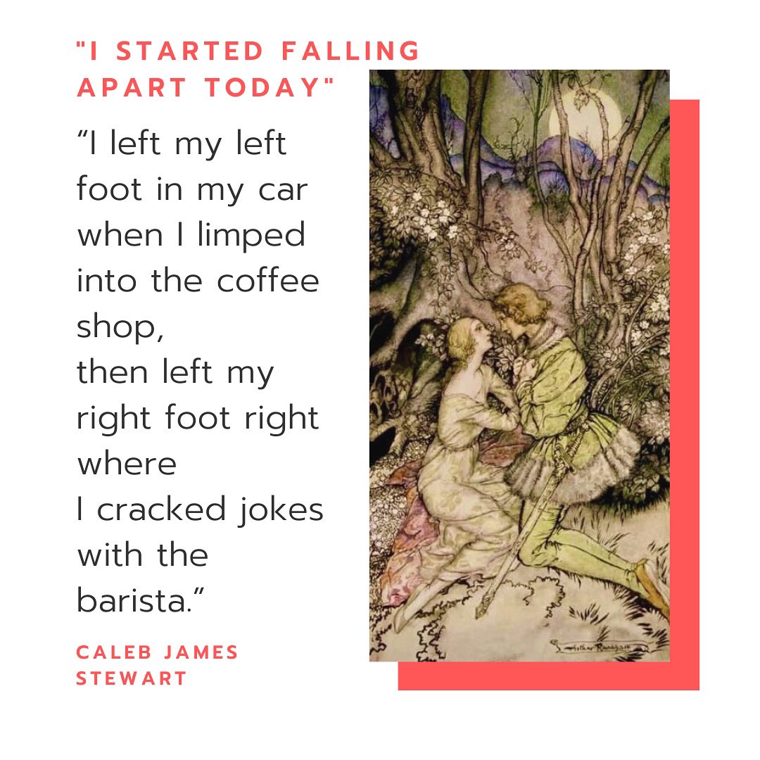 GingerbreadMag's tweet image. “I Started Falling Apart Today,” Caleb James Stewart’s poem, is featured in our final issue. Art by Arthur Rackham.