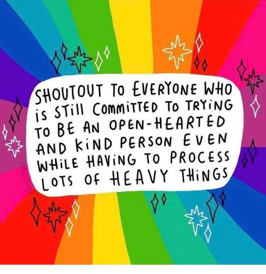 HHeartspace's tweet photo. #shoutout #openhearted #kindperson #heavythings #heartspace https://t.co/K2f1AcUy8i