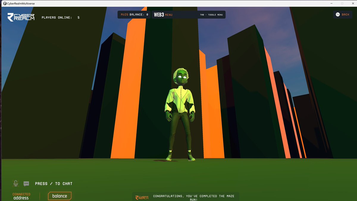 CyberRealmTech's tweet photo. Who completed the Maze?!

Legend has it that there is still some avatars lost in the realm🤣🕸

Event 3 incoming 🚀 

Discord - https://t.co/ZtkIrG0PbD

#NFT #NFTs #web3 https://t.co/KHTPuMy6Vi