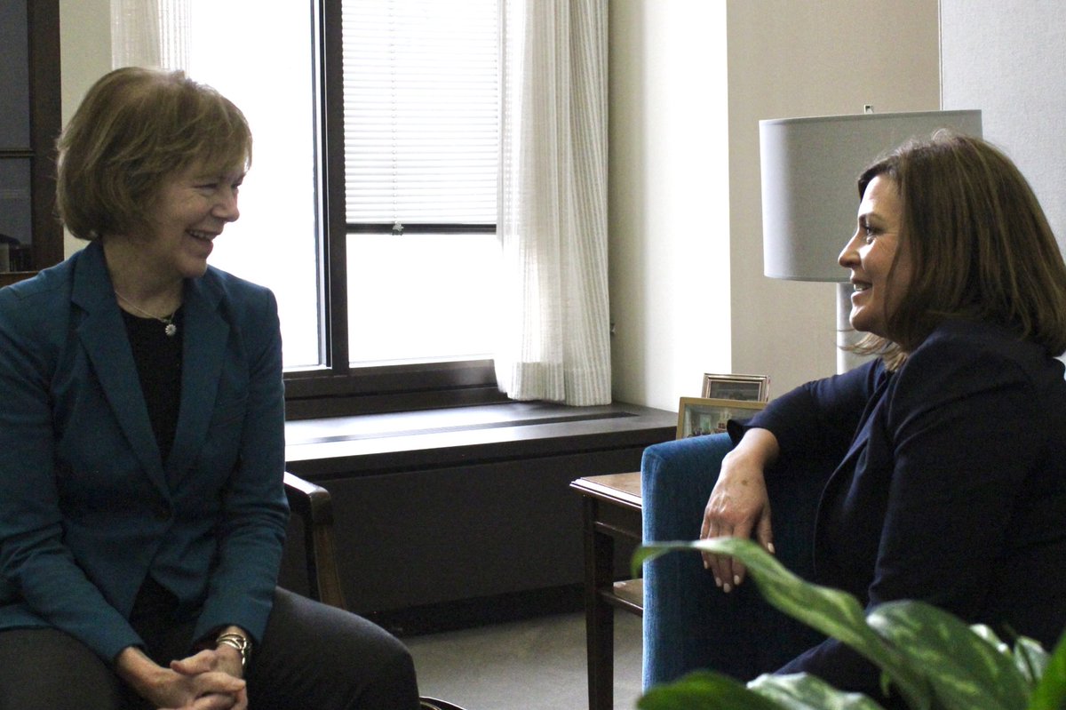 Tina Smith tweet media
