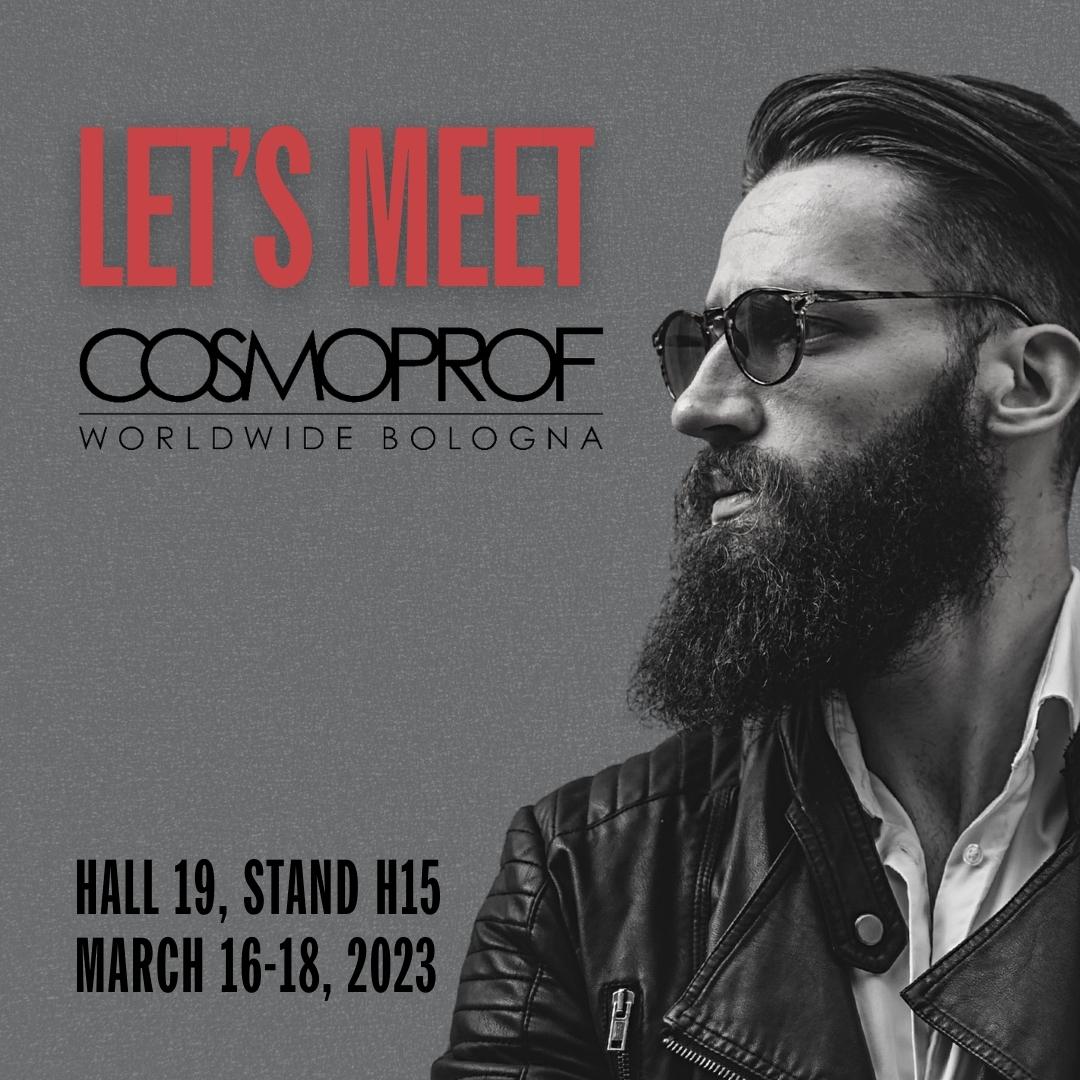 MenRockHello's tweet image. VISIT US. Let's meet at COSMOPROF Worldwide Bologna on 16-18 of March! Find us in Hall 19, Stand H15.

#cosmoprofbologna #cosmoprof2023 #cosmoprof #menrock