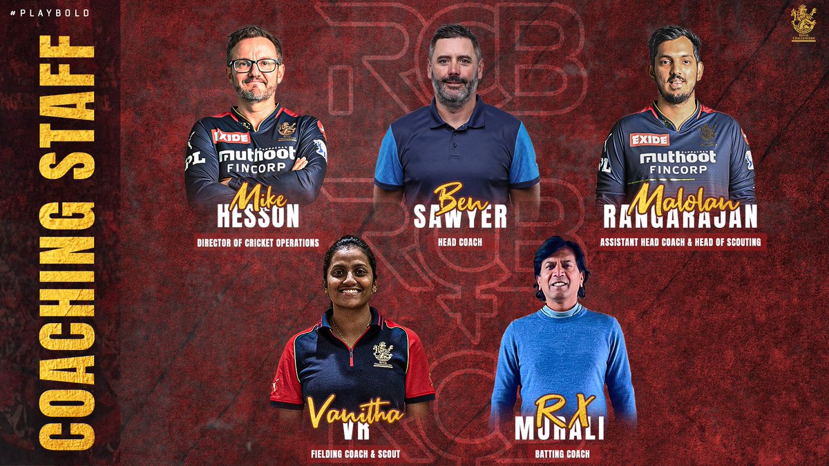 RCB rope in Ben Sawyer as head coach for WPL Cricbuzz