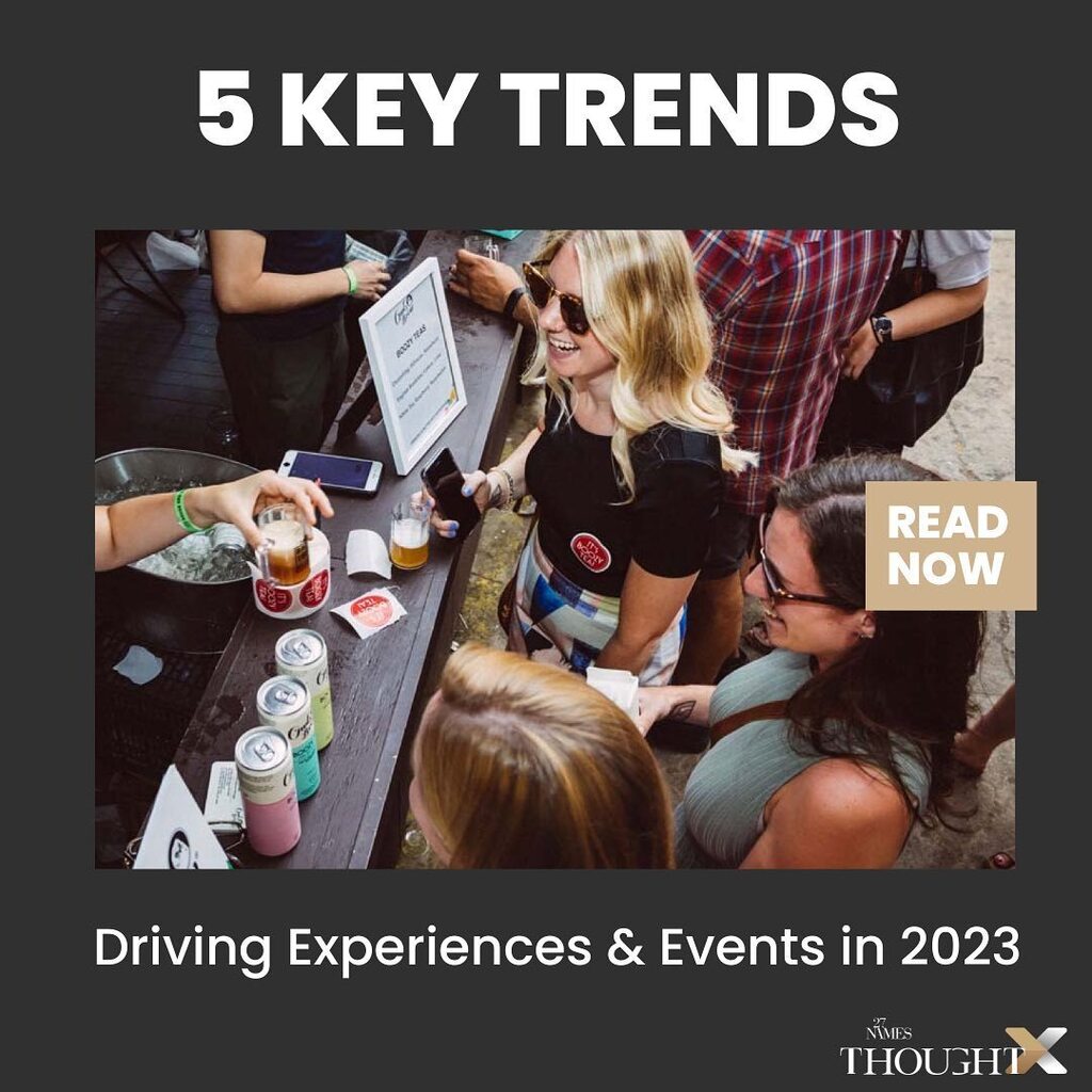 27_Names's tweet photo. 💡What are the trends to look out for this year in the #liveexperience and #eventindustry? 

Our member John O'Shaugnessy, Creative Director at @verveliveagency , identified the 5 key trends he believes will drive experiences &amp; events in 2023. 

Read our newest #thoughtx post… https://t.co/EGGkBbAorC