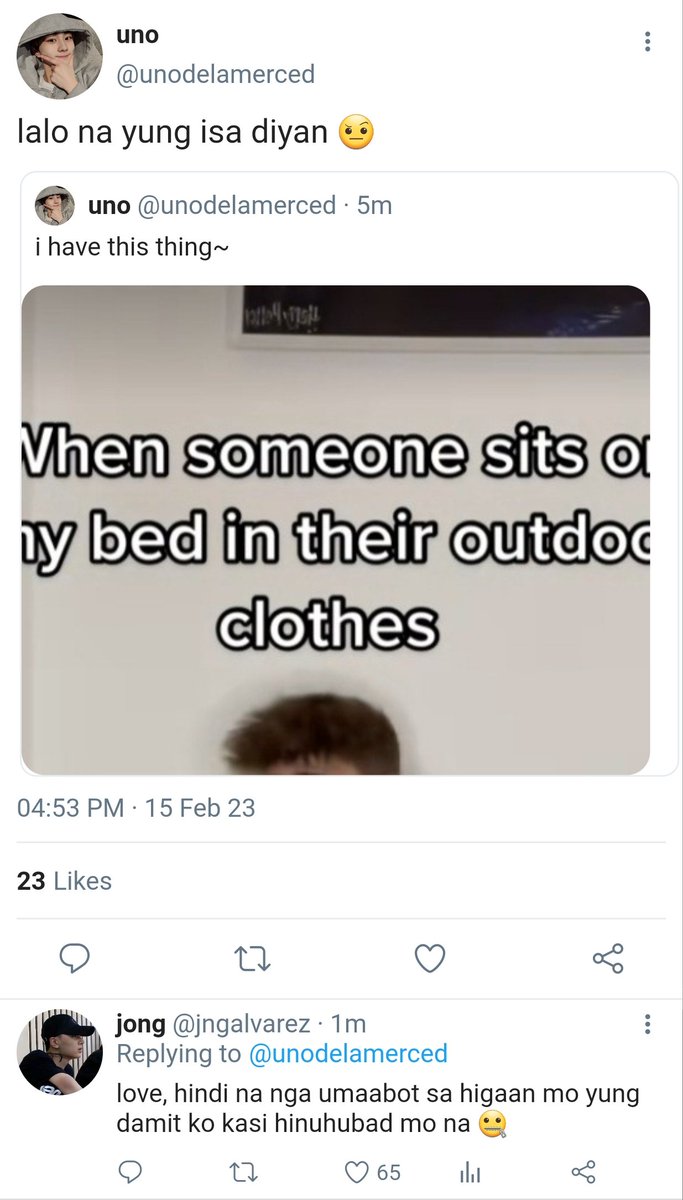 dianenwrites's tweet photo. jaywon 🔞 one tweet au wherein uno saw the tiktok trend https://t.co/gUUsVPLt67