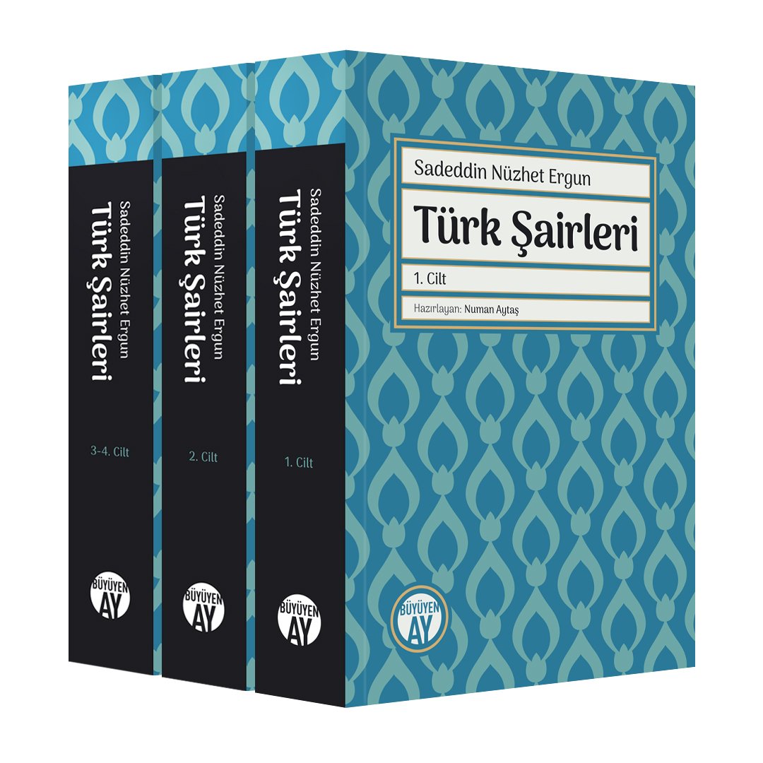 buyuyenay's tweet photo. Merak eden okurlarımız için
Sadeddin Nüzhet Ergun’un
Türk Şairleri 1, 2, 3-4. Cilt çıktı.
Hazırlayan: Numan Aytaş

https://t.co/9z2od0Ddo4 https://t.co/ke4KuYHvND