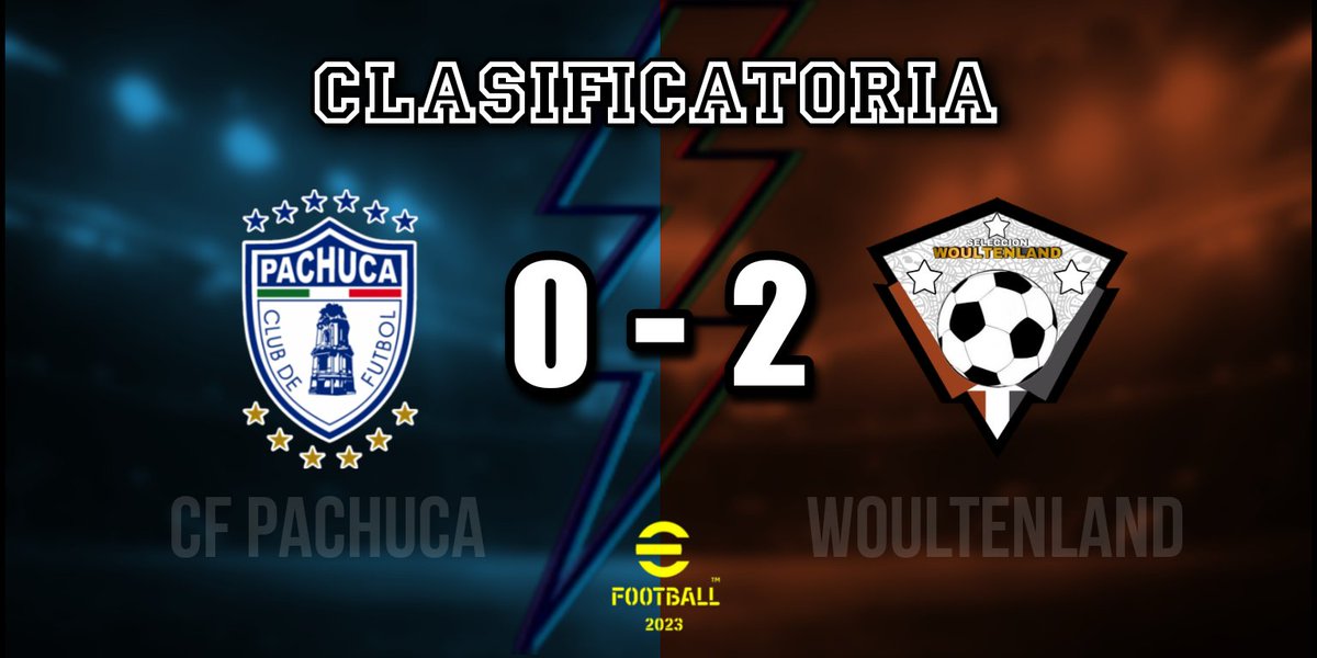 Partido de clasificatoria 

0 - 2