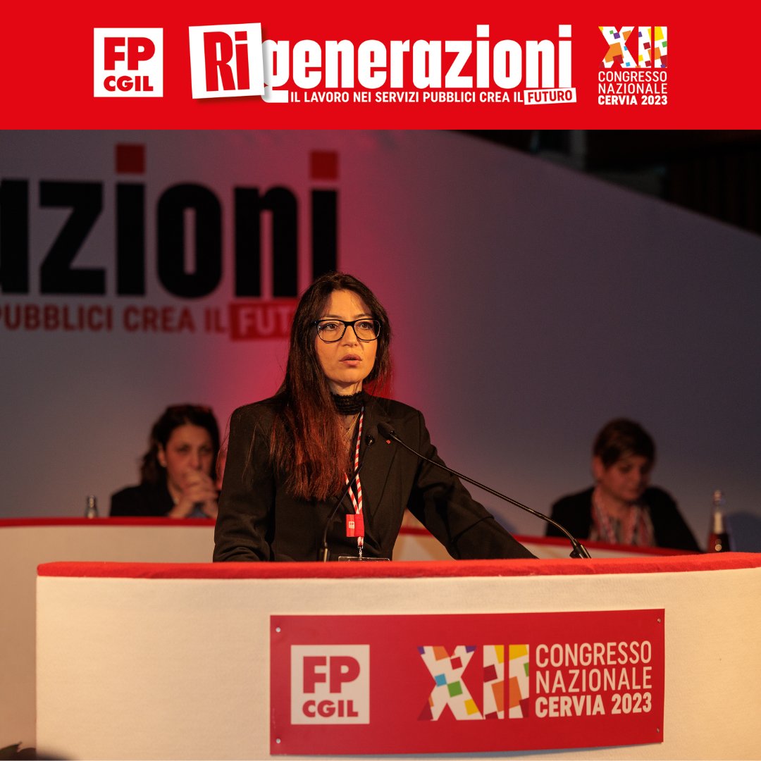 FpCgilNazionale's tweet photo. @sorrentinoser #XIICongressoFpCgil #RiGenerazioni 

"Questo è il governo della divisione. Ha scelto di aumentare le disuguaglianze. Non a caso rendono la povertà una colpa individuale e non una responsabilità sociale della comunità anche istituzionale". https://t.co/2WMN3r1OWI