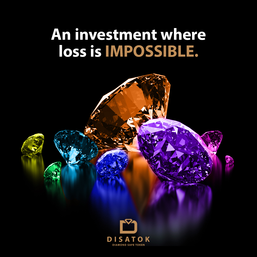 Investment where loss is impossible
#Diamond #investment #blockchain
