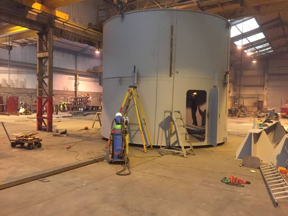 MASfabLimited's tweet image. We fabricated this mock-up transition piece for a renewables client to enable engineers to trial cable installation prior to an offshore install.

Find out more about our fabrication services... 
bit.ly/MASfabNE 
#offshore #fabricators #windfarms