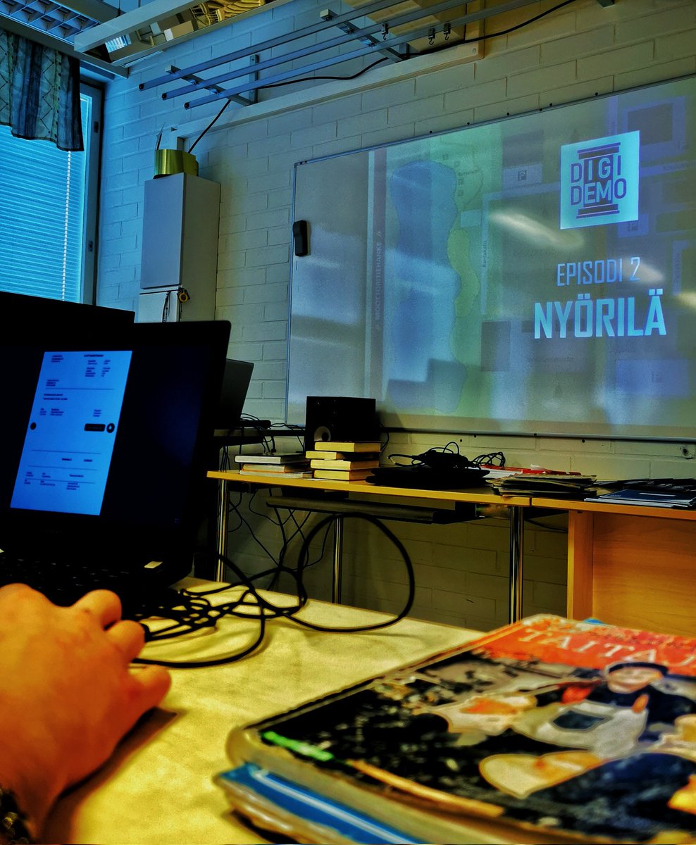 DIGIDEMOhanke's tweet image. Iitin yläkoulussa lähdettiin Nyörilään 9A:n voimin! Saa nähdä mitä löytyy 🕵️🕵️‍♀️

#digidemo #demokratiakasvatus #iitinyläkoulu #digioppiminen #thinglink