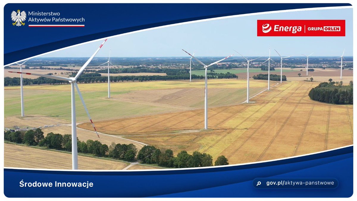 MAPGOVPL's tweet photo. 🎯#ŚrodoweInnowacje
#Enspirion, #EnergaWytwarzanie (spółki z Grupy @PKN_ORLEN) oraz @MotoSolutions pomyślnie przetestowały zastosowanie technologii #TETRA na morskich farmach wiatrowych. Testy przeprowadzono na terenie FW #Myślino. https://t.co/xSUsqjGy0M